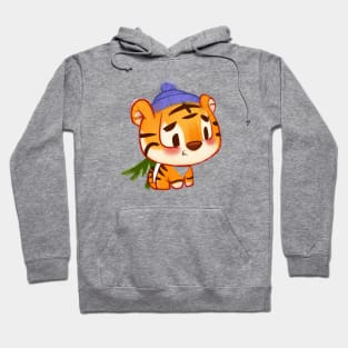 Cute Tiger Drawing Hoodie